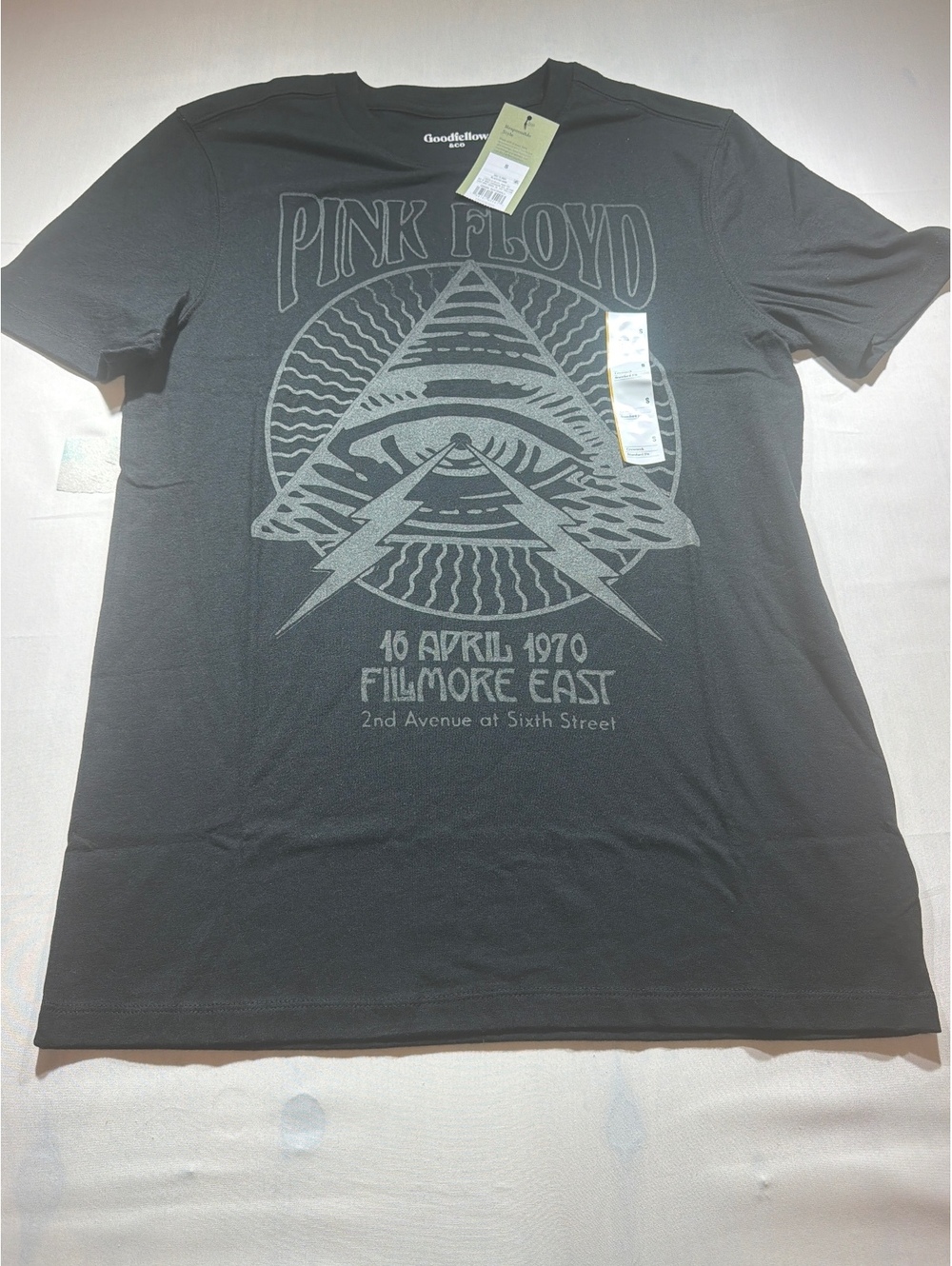 Goodfellow & Co Pink Floyd Fillmore East Graphic T-Shirt Size S